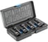 Торцевые головки, ударные HOEGERT TECHNIK Hex, 8 шт.: H6, H7, H8, H10, H12, H14, H17, H19, HT6R004 1