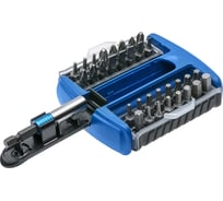 Набор бит с битодержателем (33 предмета; 1/4; SL/PH/PZ/HEX/Torx) HOEGERT TECHNIK HT1S402