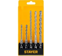Набор буров SDS-plus STAYER Hercules-4Х 5шт 29290-H5