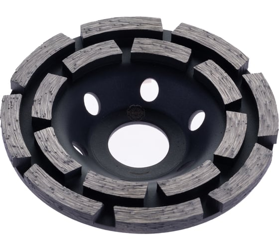 Чашка алмазная двухрядная для шлифования бетона и камня TORGWIN TW2 100x22.2/8x5мм T1191507
