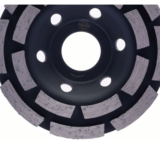 Чашка алмазная двухрядная для шлифования бетона и камня TORGWIN TW2 100x22.2/8x5мм T1191507