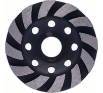 Чашка алмазная однорядная турбо для шлифования бетона и камня TORGWIN TRW 100x22.2/12x5мм T1701677