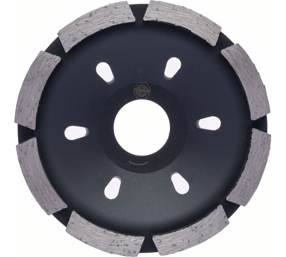 Чашка алмазная однорядная для шлифования бетона и камня TORGWIN TW 100x22.2/8x5мм T1728414