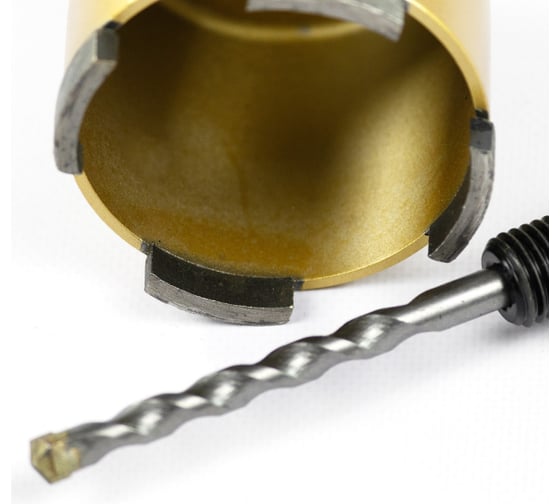 Коронка алмазная по бетону Pobedit SDS+ 70х50 мм M16 в сборе 4806070