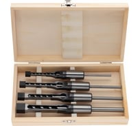 Сверла для квадратных отверстий TORGWIN 6,4/8/9,5/12,7 в кейсе 4 шт. T1774368