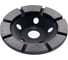 Чашка алмазная однорядная для шлифования бетона и камня TORGWIN TWG 125x22.2/18.02x5мм T1147957 2