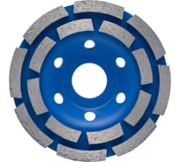Чашка алмазная двухрядная для шлифования бетона и камня TORGWIN TW2-pro 100x22.2/8x5мм T1676402