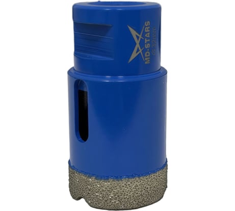 Коронка алмазная универсальная MD-STARS 32 мм, М14, высота сегмента 10 мм MD-SAU32