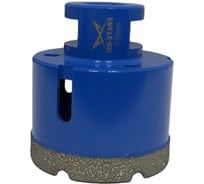 Коронка алмазная универсальная MD-STARS 55 мм, М14, высота сегмента 10 мм MD-SAU55