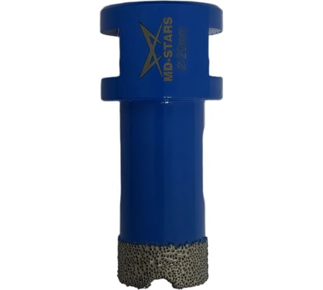 Коронка алмазная универсальная MD-STARS 20 мм, М14, высота сегмента 10 мм MD-SAU20