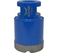 Коронка алмазная универсальная MD-STARS 40 мм, М14, высота сегмента 10 мм MD-SAU40