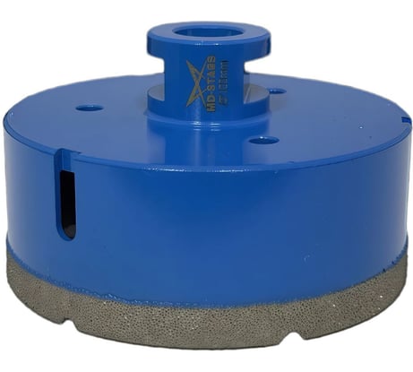 Коронка алмазная универсальная MD-STARS 100 мм, М14, высота сегмента 10 мм MD-SAU100