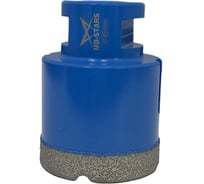 Коронка алмазная универсальная MD-STARS 45 мм, М14, высота сегмента 10 мм MD-SAU45