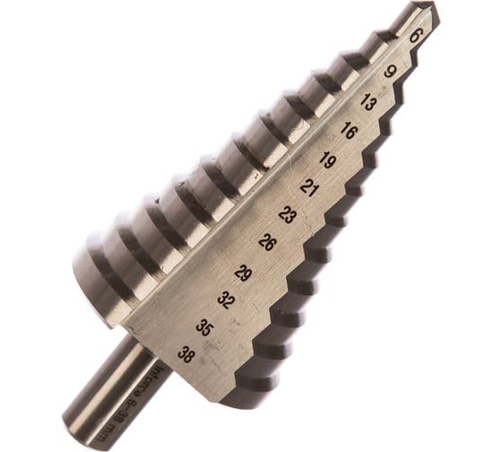 Сверло по металлу ООО ПКФ Сварком 6.0-38.0 мм ступенч. (1 шт) k00014975 1