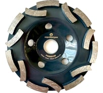 Чашка алмазная двухрядная Стройштуки 125 мм PREMIUM УТ-00042631