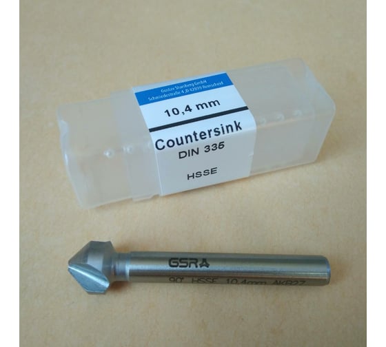 Зенковка CBN DIN335 C/90 HSSG 10.4 мм М5 GSR B04042104