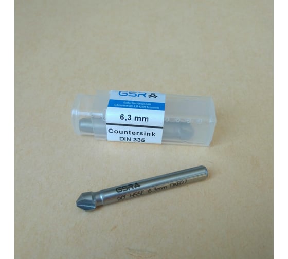 Зенковка CBN DIN335 C/90 HSSG 6.3 мм М3 GSR B04042063