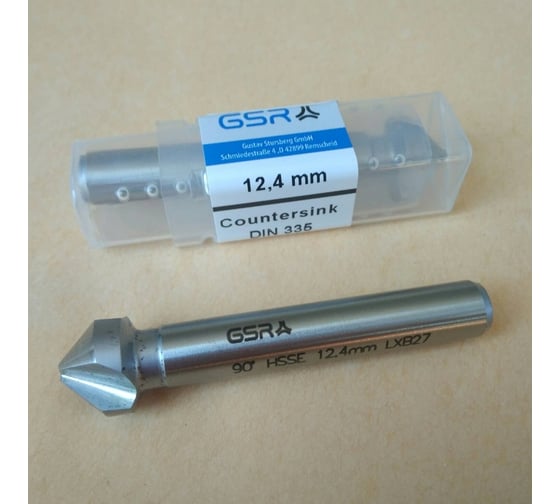 Зенковка CBN DIN335 C/90 HSSG 12.4 мм М6 GSR B04042124
