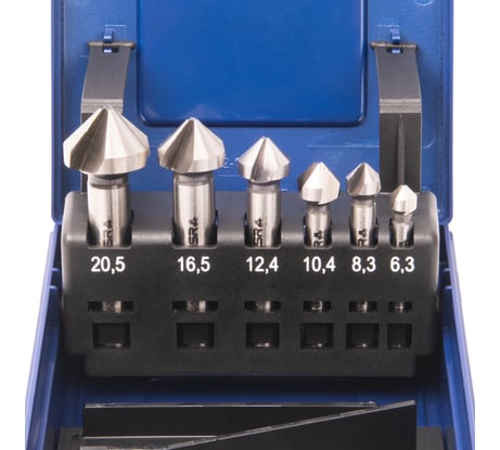 Набор зенковок DIN 335 C/90 HSS GSR 00708010