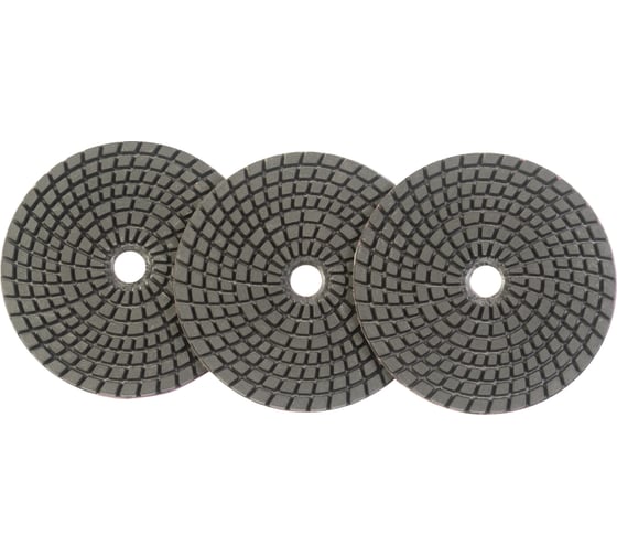 Алмазный гибкий шлифовальный круг SKOLE (DCH1) диаметр 100м, зерно 50, 10шт/упаковка DCH1-0050 1