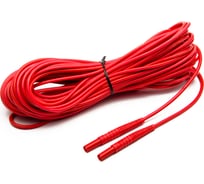 Провод измерительный 20 м с разъемами банан красный SONEL WAPRZ020REBB