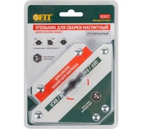 Угольник для сварки магнитный FIT отключаемый, тип стрелка, усилие до 34 кг 81817