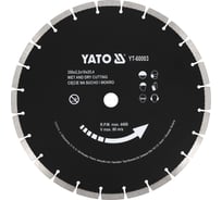 Алмазный диск для бетона YATO 350x25.4мм YT-60003