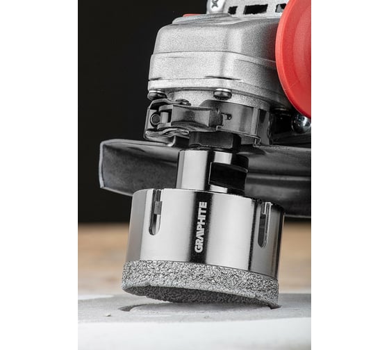 Коронка алмазная вакуумная пайка 68 мм, M14 GRAPHITE 55H315