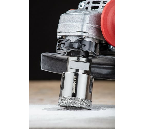 Коронка алмазная вакуумная пайка 35 мм, M14 GRAPHITE 55H310