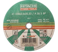 Диск отрезной по металлу (230х22,2 мм) Hitachi HTC-23020HR