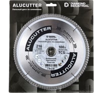 Диск пильный Diamond Industrial 216x30/25.4 мм Z100 AluCutter DIDA216Z100