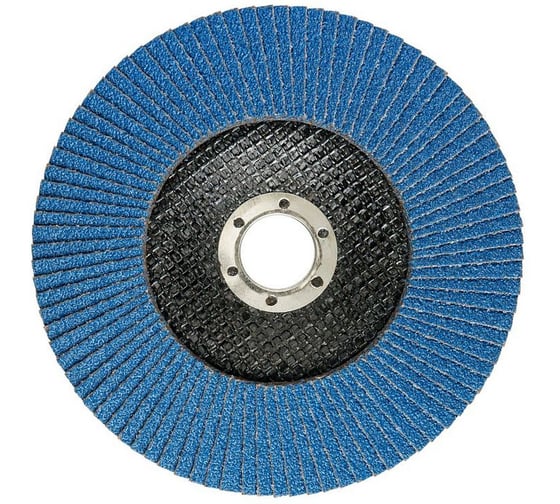 Круг лепестковый торцевой изогнутый mte КЛТ2 RL D150x22.2 мм, нормальный корунд (NC), зерно 40 2579580354