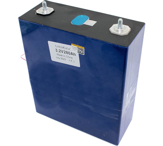 Аккумулятор AMPERIN LiitoKala LiFePO4 3.2V280Ah, 280000mAh 099321 1