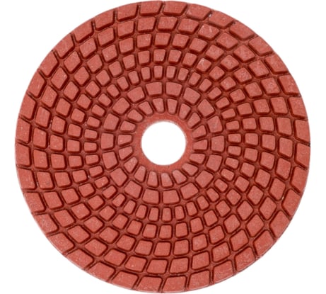 Круг алмазный гибкий шлифовальный АГШК (100 мм; Р50; с водой) BOHRER 55110005