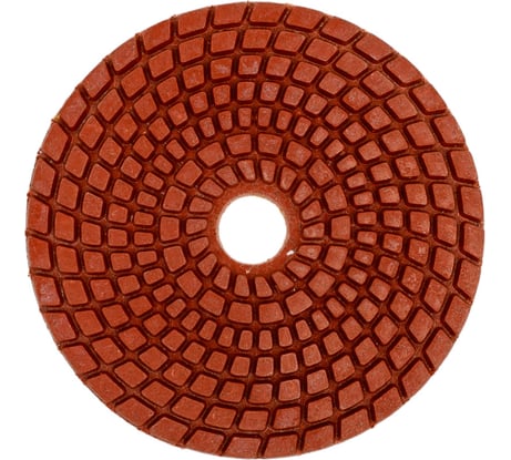 Круг алмазный гибкий шлифовальный АГШК (100 мм; Р400; с водой) BOHRER 55110040