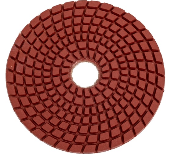 Круг алмазный гибкий шлифовальный АГШК (100 мм; Р3000; с водой) BOHRER 55110300 1