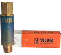 Клапан огнепреградительный кислородный на редуктор YILDIZ GAZ (кислород) 1030-A
