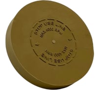 Резиновый диск NORM 100х26.4 мм, d=6мм HP-32240