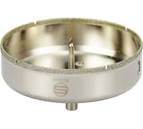 Алмазная коронка с центрирующим сверлом по стеклу и кафелю Strong CTK-089 110мм СТК-08900110