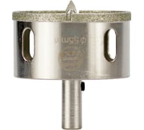 Алмазная коронка с центрирующим сверлом по стеклу и кафелю Strong CTK-089 55мм СТК-08900055