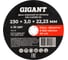 Диск отрезной по металлу 230x3x22 Gigant CDI C41/230-3A 1