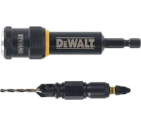 Быстросменный узел DEWALT Flip&Drive DT70786: бита PZ2, 25 мм + пилотное сверло с зенкером, 2.38 мм DT70786-QZ