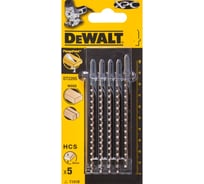 Пилка для лобзика DEWALT EXTREME PRECISION CUT, по дереву, 5 шт DT2205-QZ