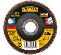 Лепестковый круг DEWALT DT30602, 125x22.23 мм DT30602-QZ