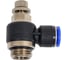 Дроссель с обратным клапаном 12 мм G1/2" CDC Pneumatics NSC 12G04 3