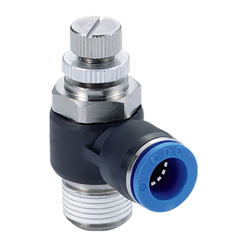 Дроссель с обратным клапаном 6 мм M5 CDC Pneumatics NSC 06M5N ...