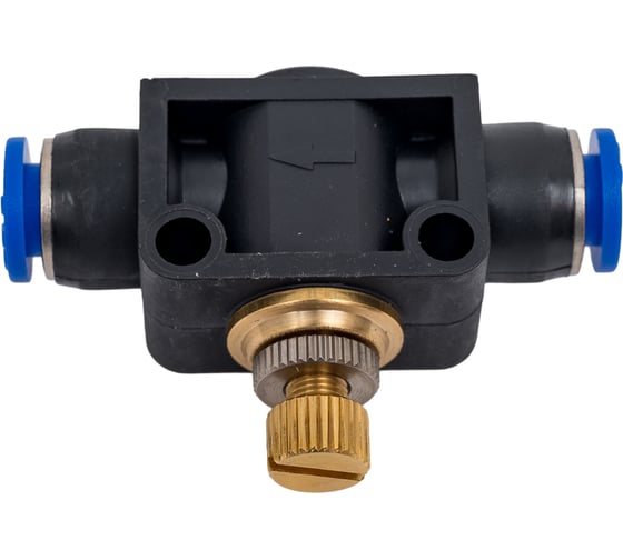 Дроссель с обратным клапаном 6 мм CDC Pneumatics NSF06