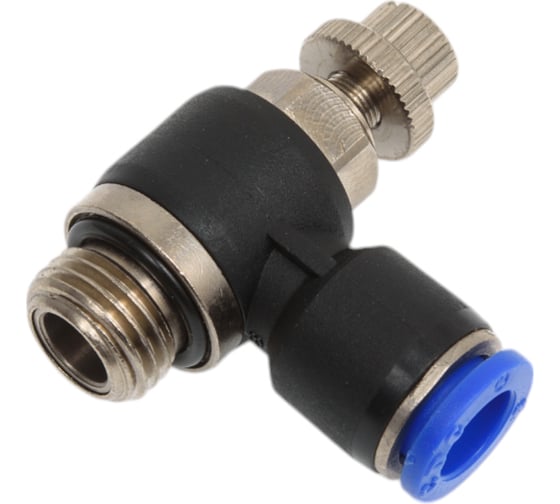 Дроссель с обратным клапаном 8 мм G1/4" CDC Pneumatics NSC 08G02