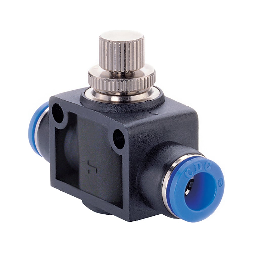 Дроссель с обратным клапаном 8 мм CDC Pneumatics NSF08 - выгодная цена ...