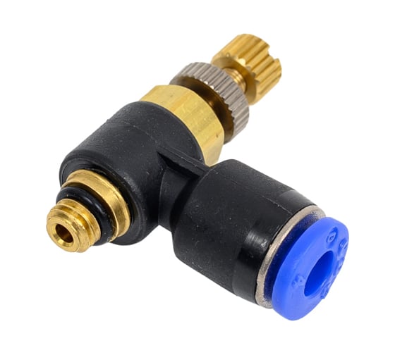 Дроссель с обратным клапаном 4 мм M5 CDC Pneumatics NSC 04M5N 1